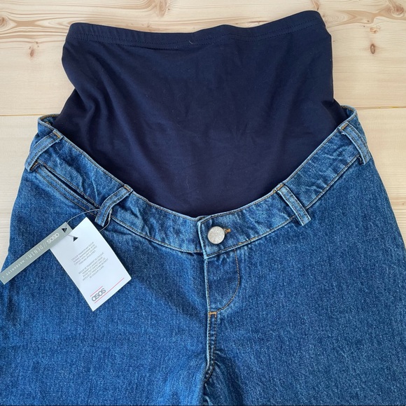 ASOS wide leg maternity jeans - Picture 2 of 5